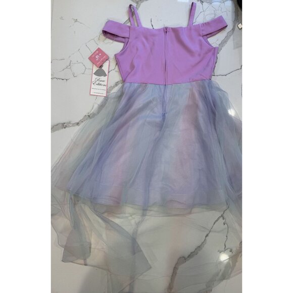 Rare Editions NWT Cold-Shoulder Dress Size 14 - Picture 4 of 5